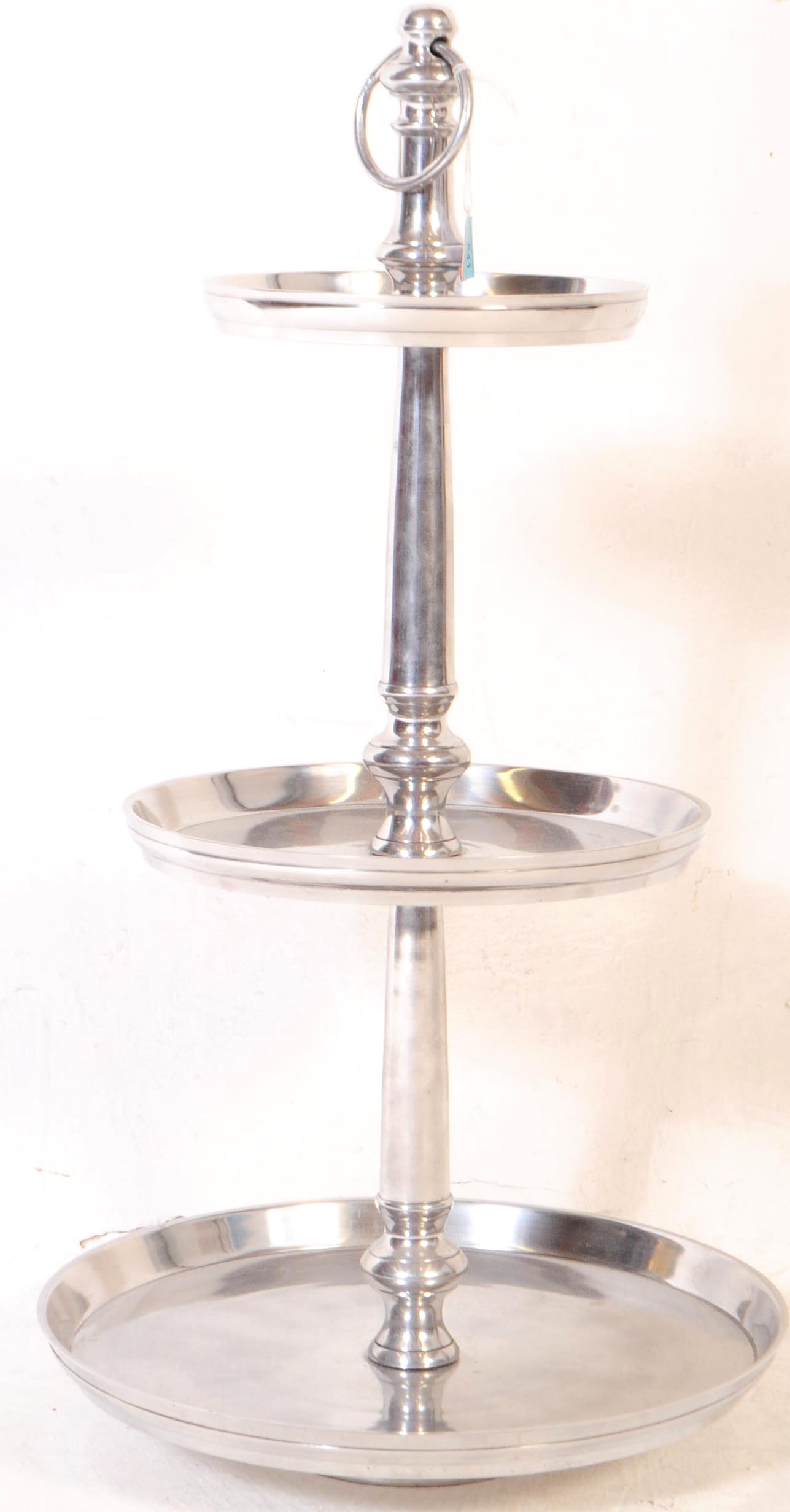 LARGE CONTEMPORARY THREE TIER CAKE STAND