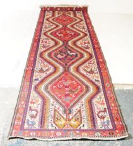 20TH CENTURY PERSIAN AZERBAIJANI SOUMAK KILIM RUNNER