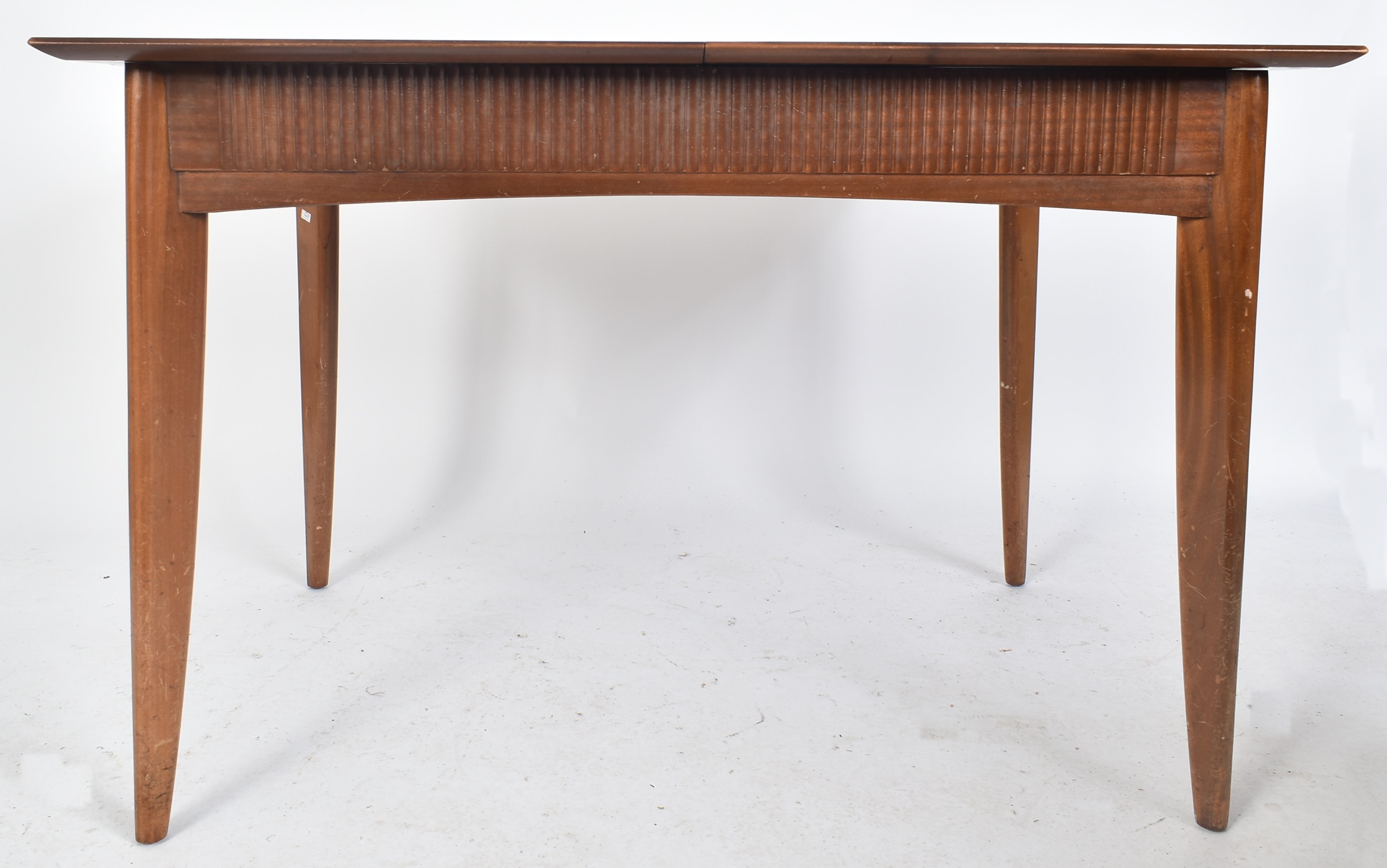 WARING & GILLOWS - MID CENTURY 1940S WALNUT DINING TABLE