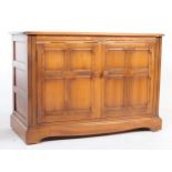 20TH CENTURY ERCOL GOLDEN DAWN ELM HIFI CABINET