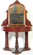 VICTORIAN MAHOGANY DUCHESS DRESSING TABLE