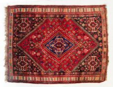 EARLY 20TH CENTURY SOUTH WEST PERSIAN QASHQAI RUG