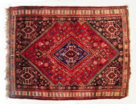 EARLY 20TH CENTURY SOUTH WEST PERSIAN QASHQAI RUG