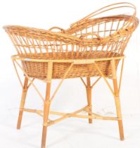 19TH CENTURY AESTHETIC MOVEMENT BAMBOO BASSINET BABY COT