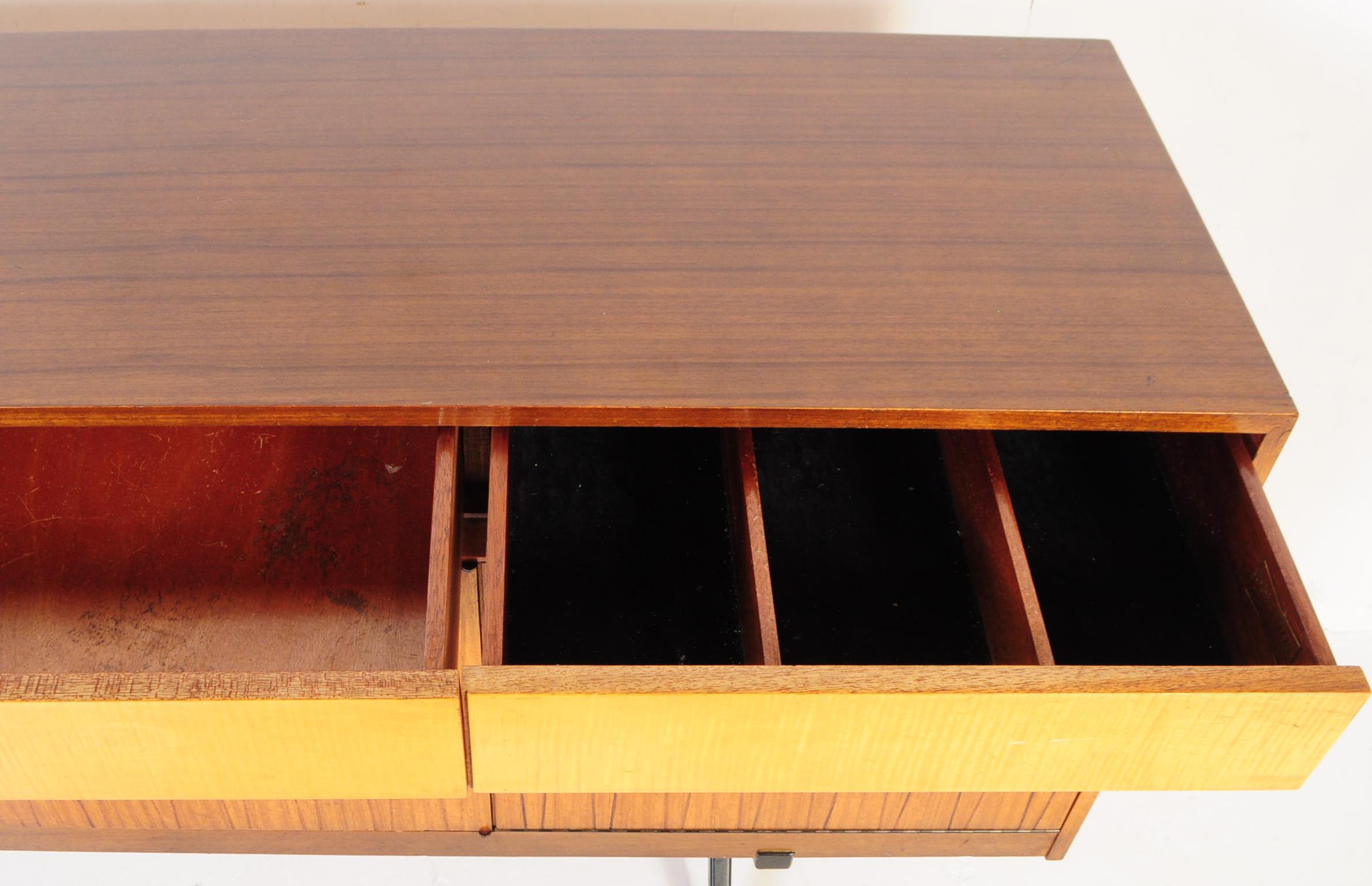 WRIGHTON - MID CENTURY TEAK AND SATINWOOD SIDEBOARD - Image 5 of 9