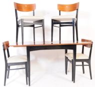 WRIGHTON - MID CENTURY DINING TABLE AND CHAIRS