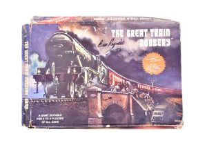 THE GREAT TRAIN ROBBERY - MULTI-SIGNED VINTAGE BOARD GAME