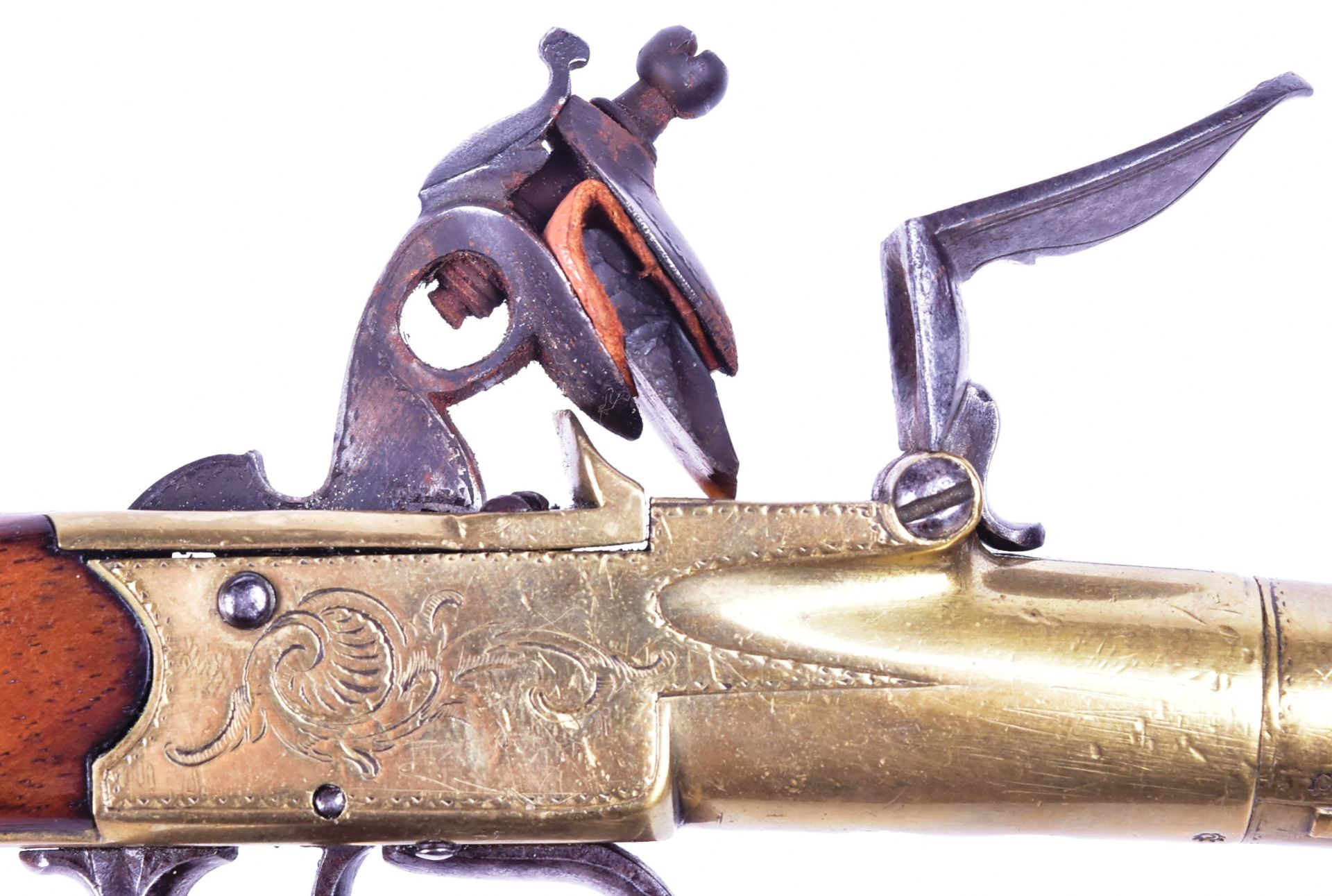 18TH CENTURY FLINTLOCK PISTOL - T ARCHER LONDON - Bild 4 aus 6