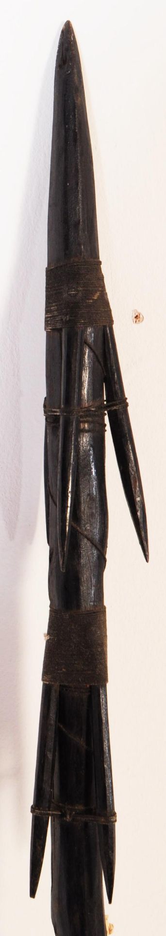 EARLY 20TH CENTURY AFRICAN FISHING SPEAR - Image 2 of 4