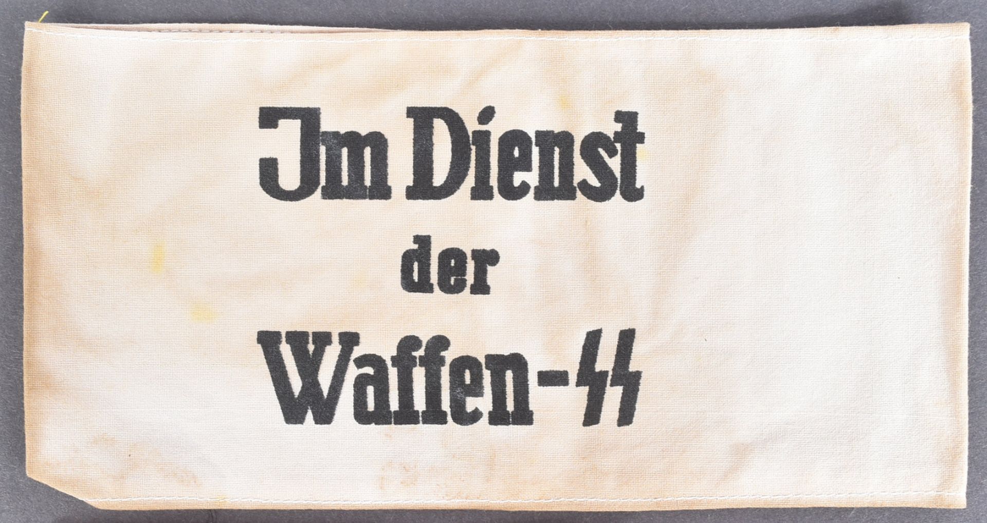 COLLECTION OF SECOND WORLD WAR GERMAN SS INTEREST ARMBANDS - Image 4 of 5