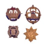 COLLECTION OF WWI FIRST WORLD WAR BRITISH SWEETHEART BADGES