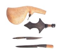 COLLECTION OF ASSORTED TRIBAL ARTIFACTS