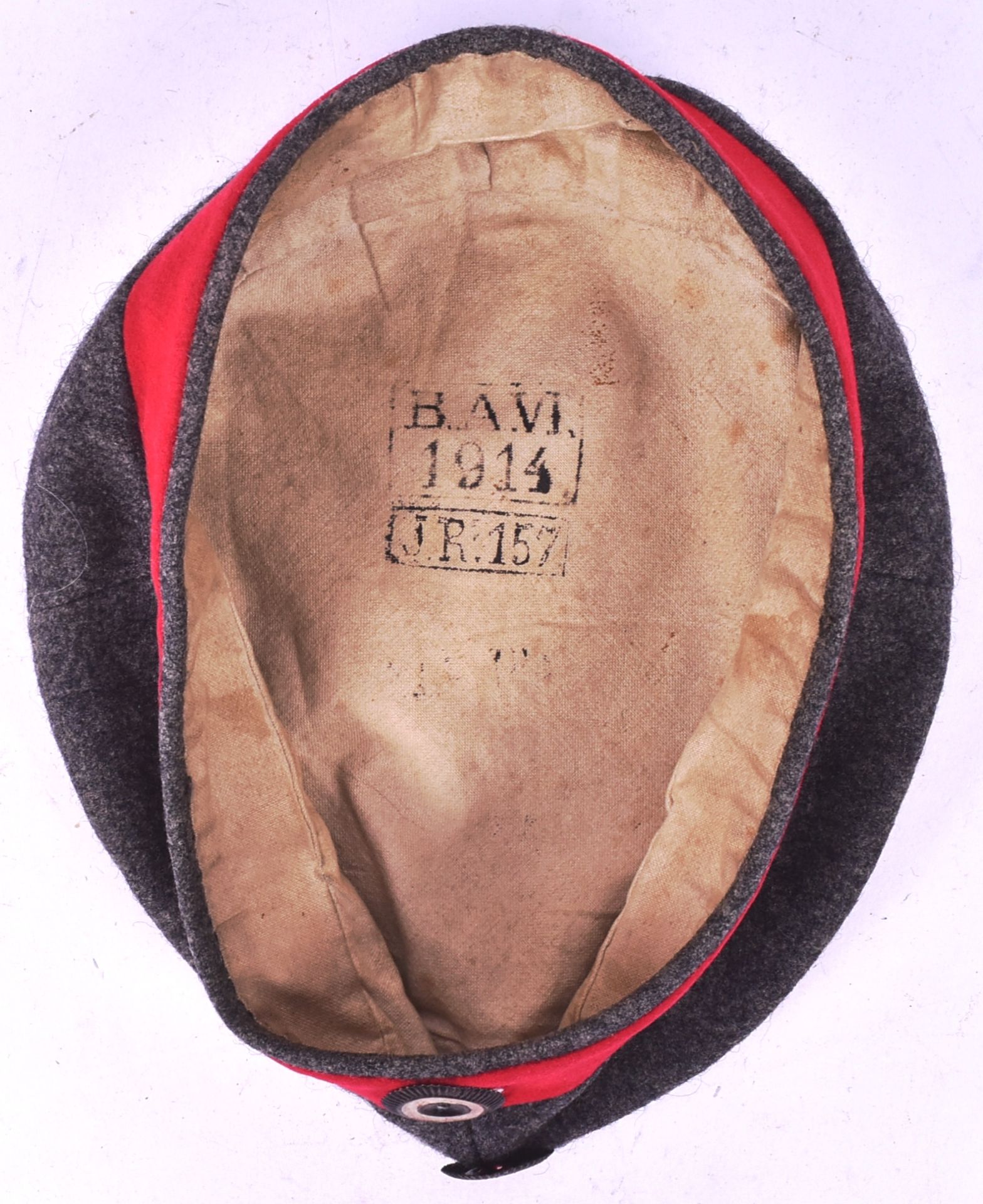 WWI FIRST WORLD WAR IMPERIAL HERMAN FIELD CAP - Image 4 of 5