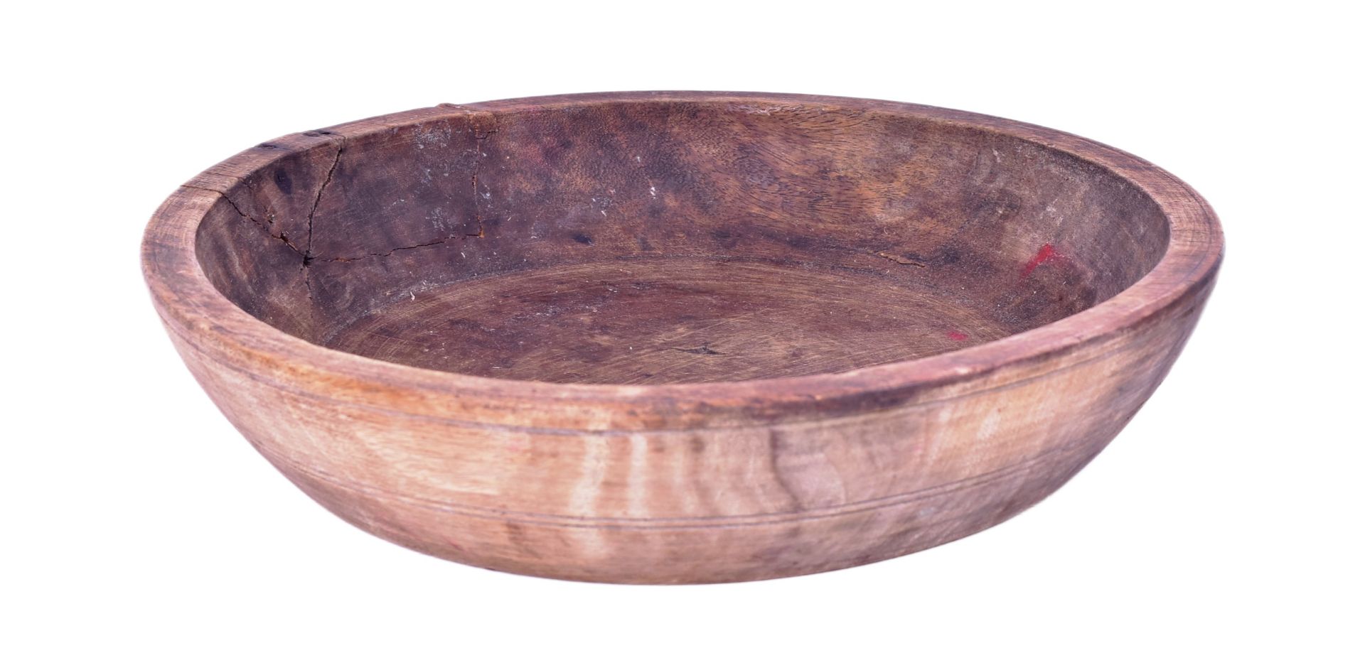 MAHATMA GANDHI - (1869-1948) - WOODEN FOOD BOWL - Bild 3 aus 9