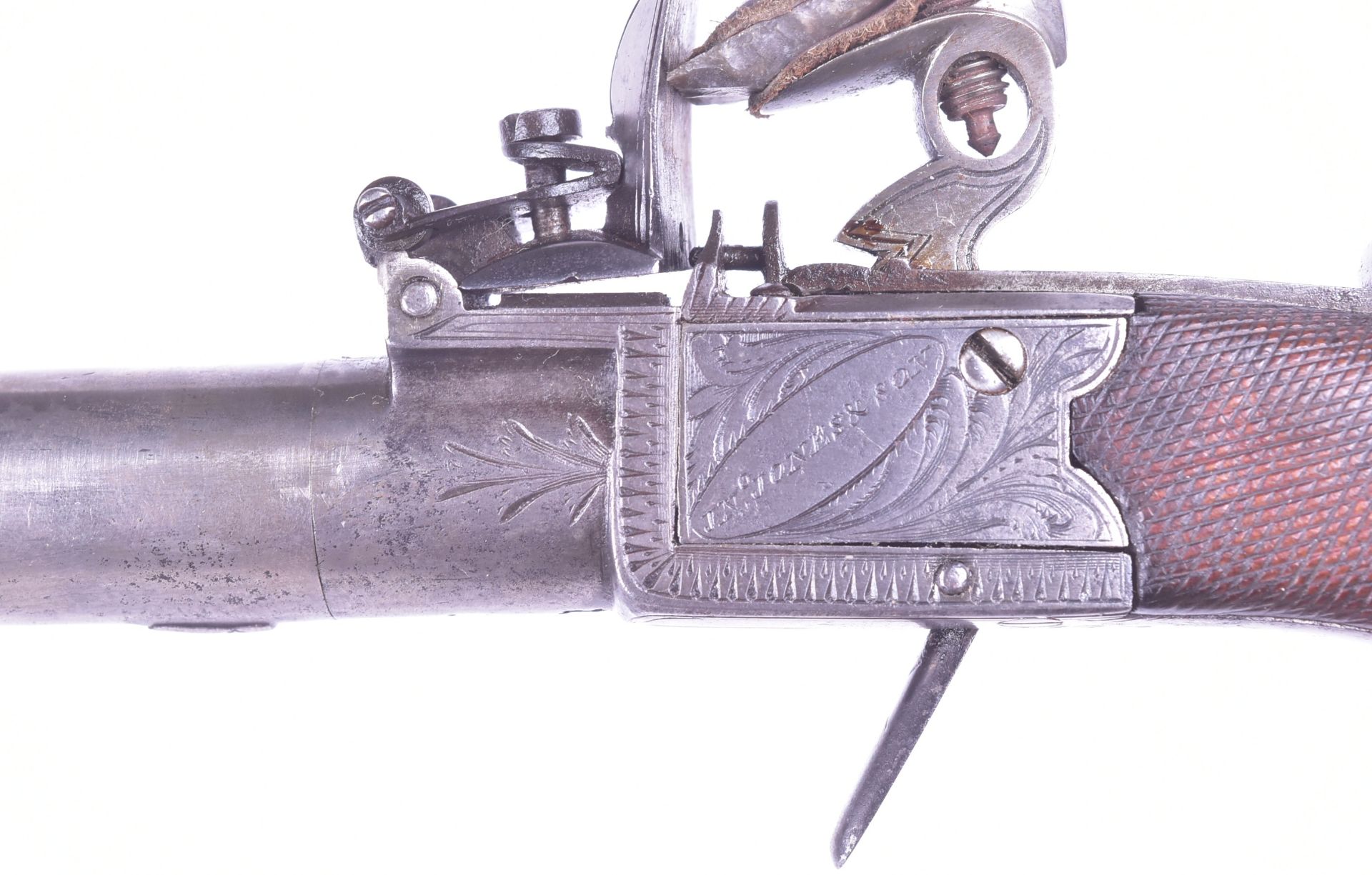 19TH CENTURY FLINTLOCK PISTOL - JOHN JONES & SON - Bild 4 aus 7