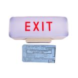 CONCORDE - FUSELAGE EMERGENCY EXIT SIGN