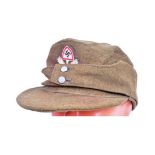 WWII SECOND WORLD WAR GERMAN LABOUR CORPS M43 FIELD CAP