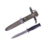 WWII SECOND WORLD WAR US M3 FIGHTING KNIFE