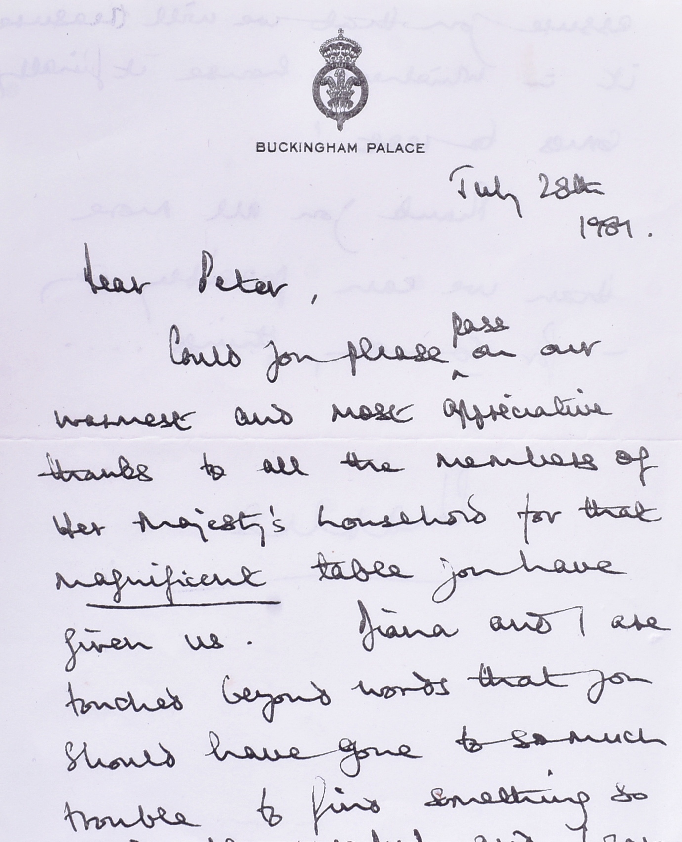 ROYALTY INTEREST - CORONATION PROGRAMME & LETTERS - Image 6 of 8