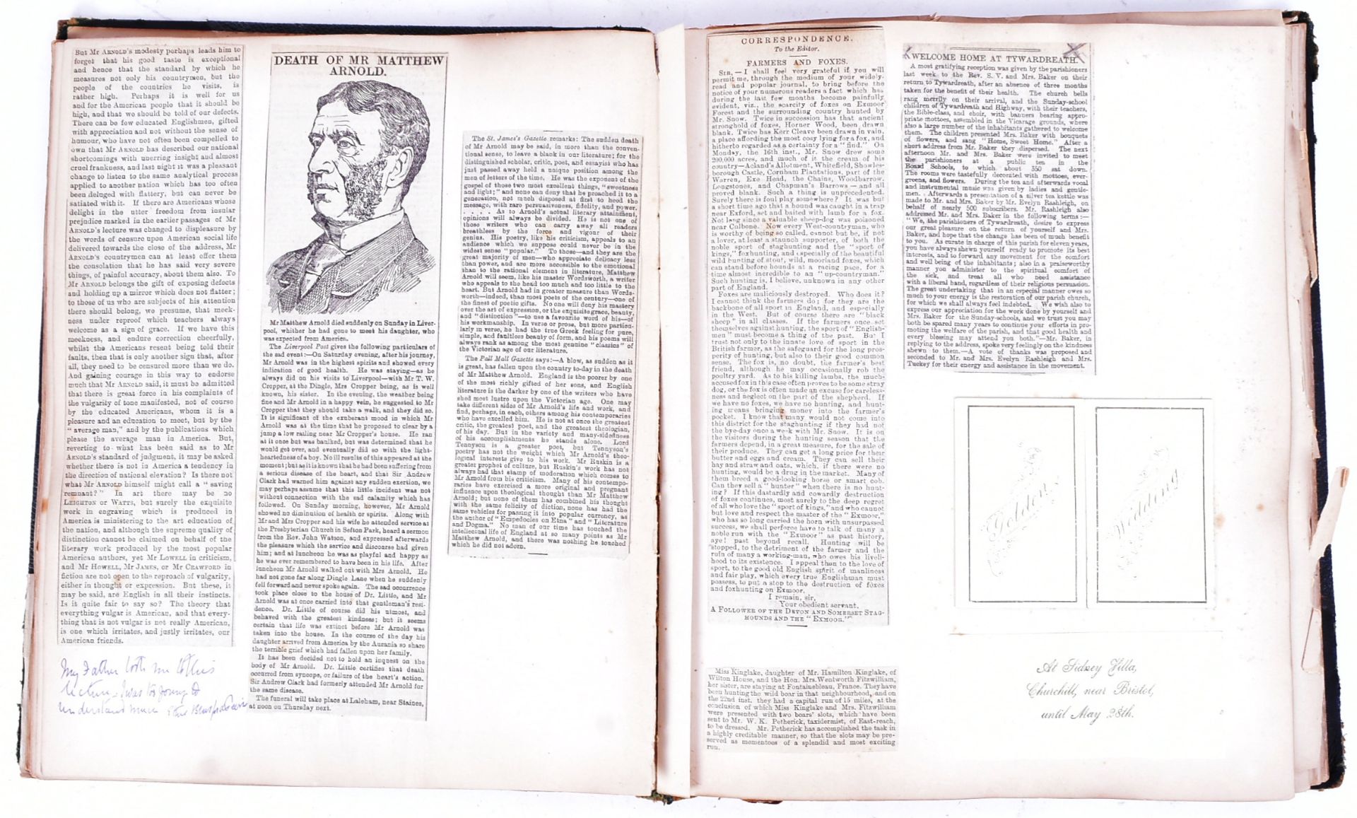 19TH CENTURY BRISTOL NEWSPAPER CUTTINGS - Image 3 of 8