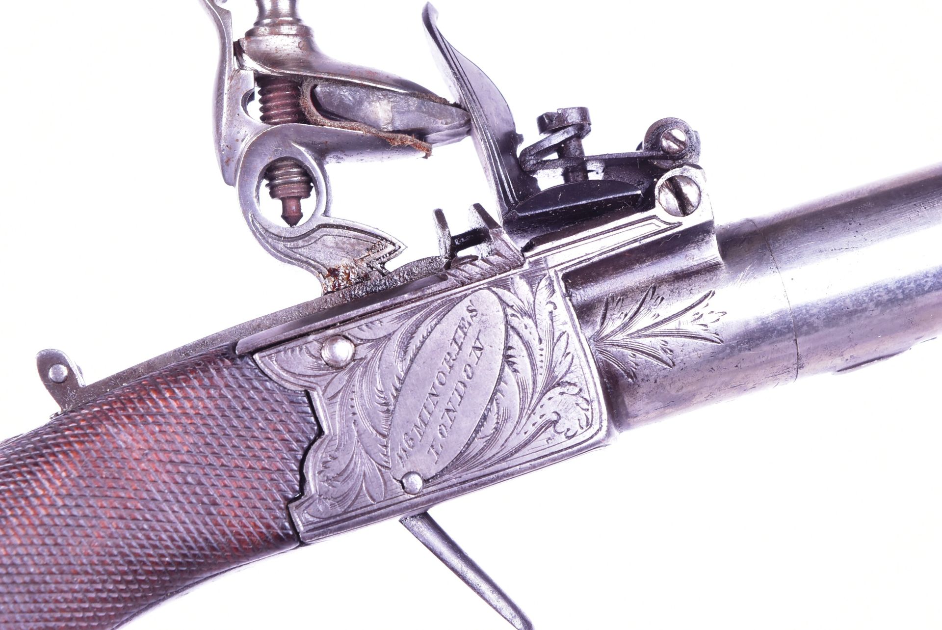 19TH CENTURY FLINTLOCK PISTOL - JOHN JONES & SON - Bild 3 aus 7