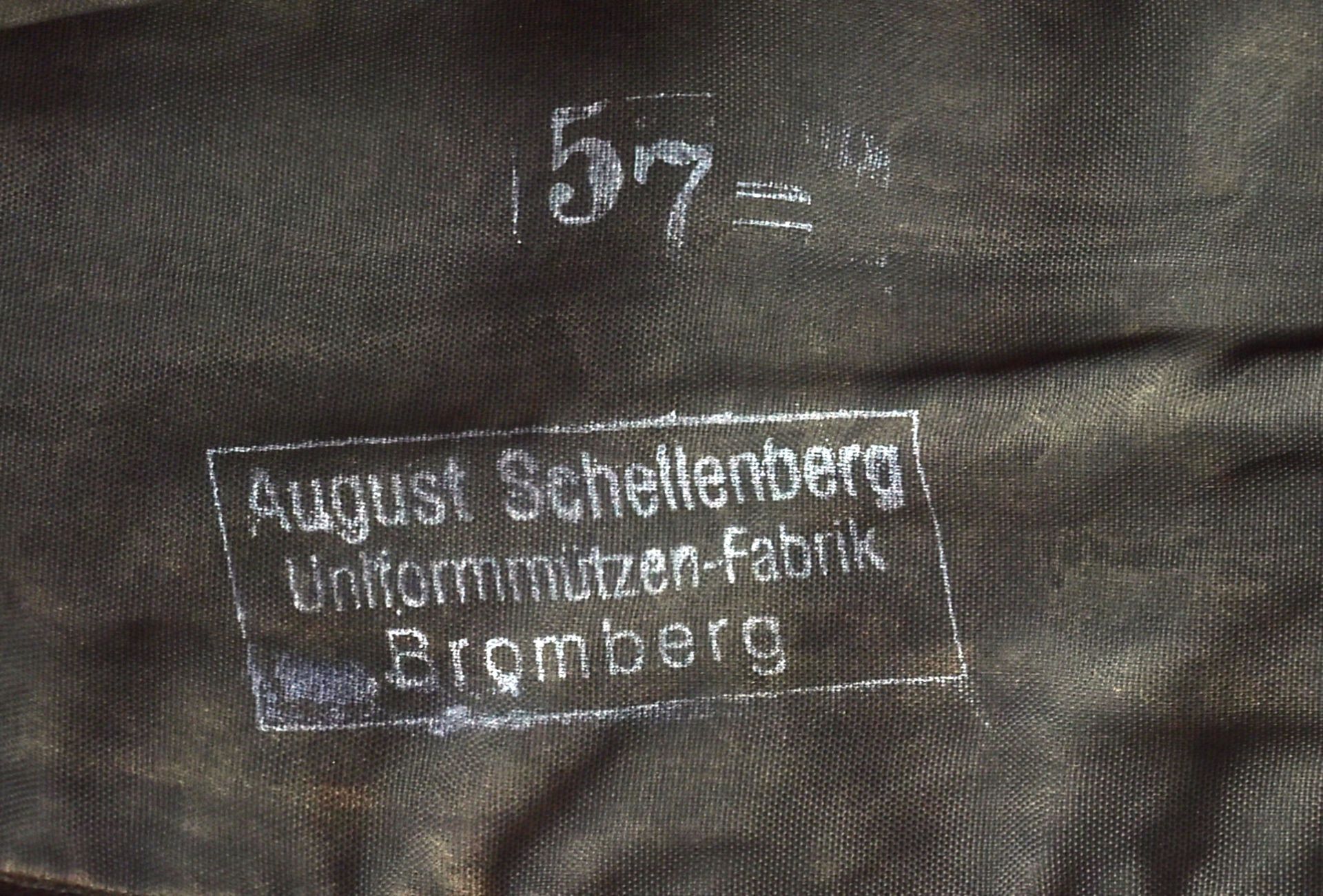 WWII SECOND WORLD WAR HEER PANZER SIDE CAP - Image 6 of 6