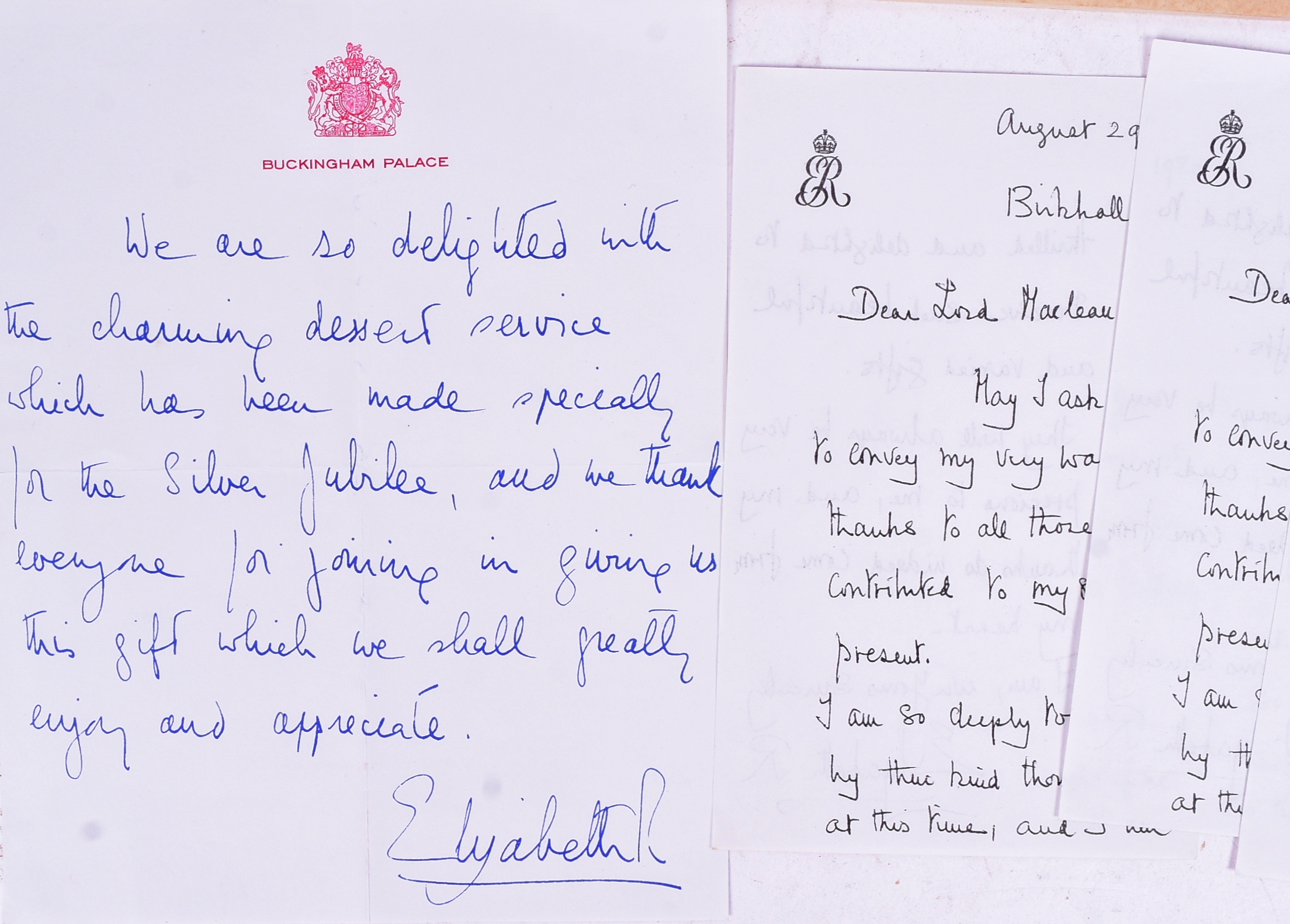 ROYALTY INTEREST - CORONATION PROGRAMME & LETTERS - Image 5 of 8