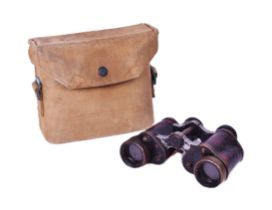 WWII SECOND WORLD WAR BRITISH ARMY BINOCULARS