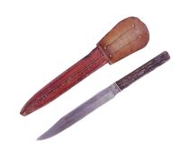 19TH CENTURY VICTORIAN GEORGE BUTLER & CO BOWIE KNIFE