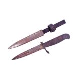 FIRST & SECOND WORLD WAR GERMAN CLOSE COMBAT KNIFE