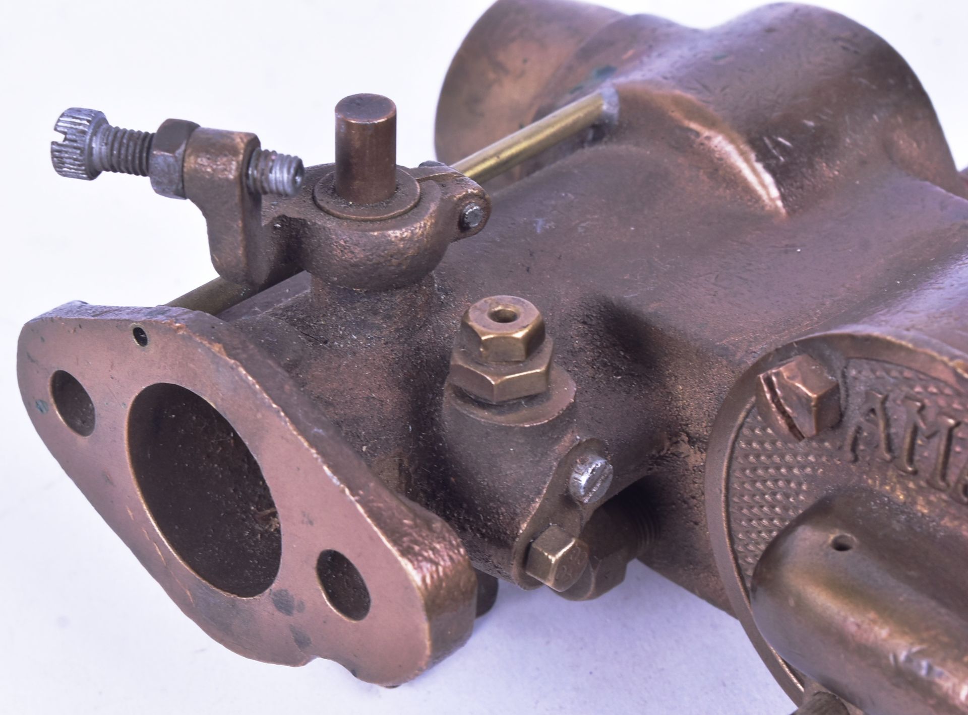 EARLY 20TH CENTURY NORTON / BSA MOTORCYCLE CARBURETTOR - Bild 5 aus 5