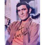 JAMES BOND - GEORGE LAZENBY - SIGNED 8X10" PHOTOGRAPH