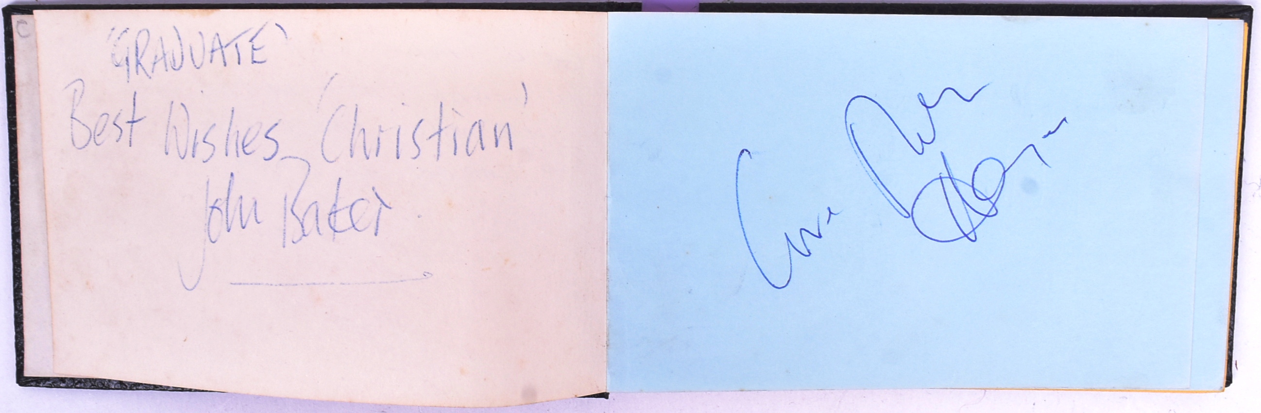 AUTOGRAPH ALBUM - INCLUDING JON PERTWEE (DOCTOR WHO) - Image 4 of 5