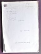 FAWLTY TOWERS (BBC SITCOM) - ORIGINAL PRODUCTION SCRIPT