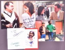ONLY FOOLS & HORSES - COLLECTION OF AUTOGRAPHS