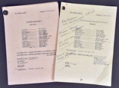 THE KEITH HARRIS SHOW (BBC SKETCH SHOW) - TWO ORIGINAL SCRIPTS