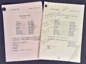 THE KEITH HARRIS SHOW (BBC SKETCH SHOW) - TWO ORIGINAL SCRIPTS