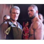 CREED II (2018) - LUNDGREN & MUNTEANU - SIGNED 8X10" PHOTO - ACOA