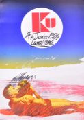 ADVERTISING POSTER - IBIZA KU NIGHTCLUB 1984