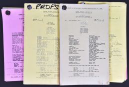 'LIVE FROM THE PALLADIUM' - COLLECTION OF ORIGINAL SCRIPTS