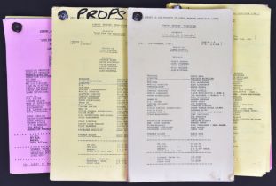 'LIVE FROM THE PALLADIUM' - COLLECTION OF ORIGINAL SCRIPTS