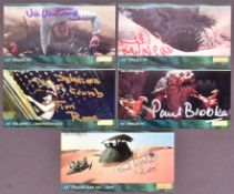 STAR WARS - ROTJ - TOPPS WIDEVISION SIGNED TRADING CARDS