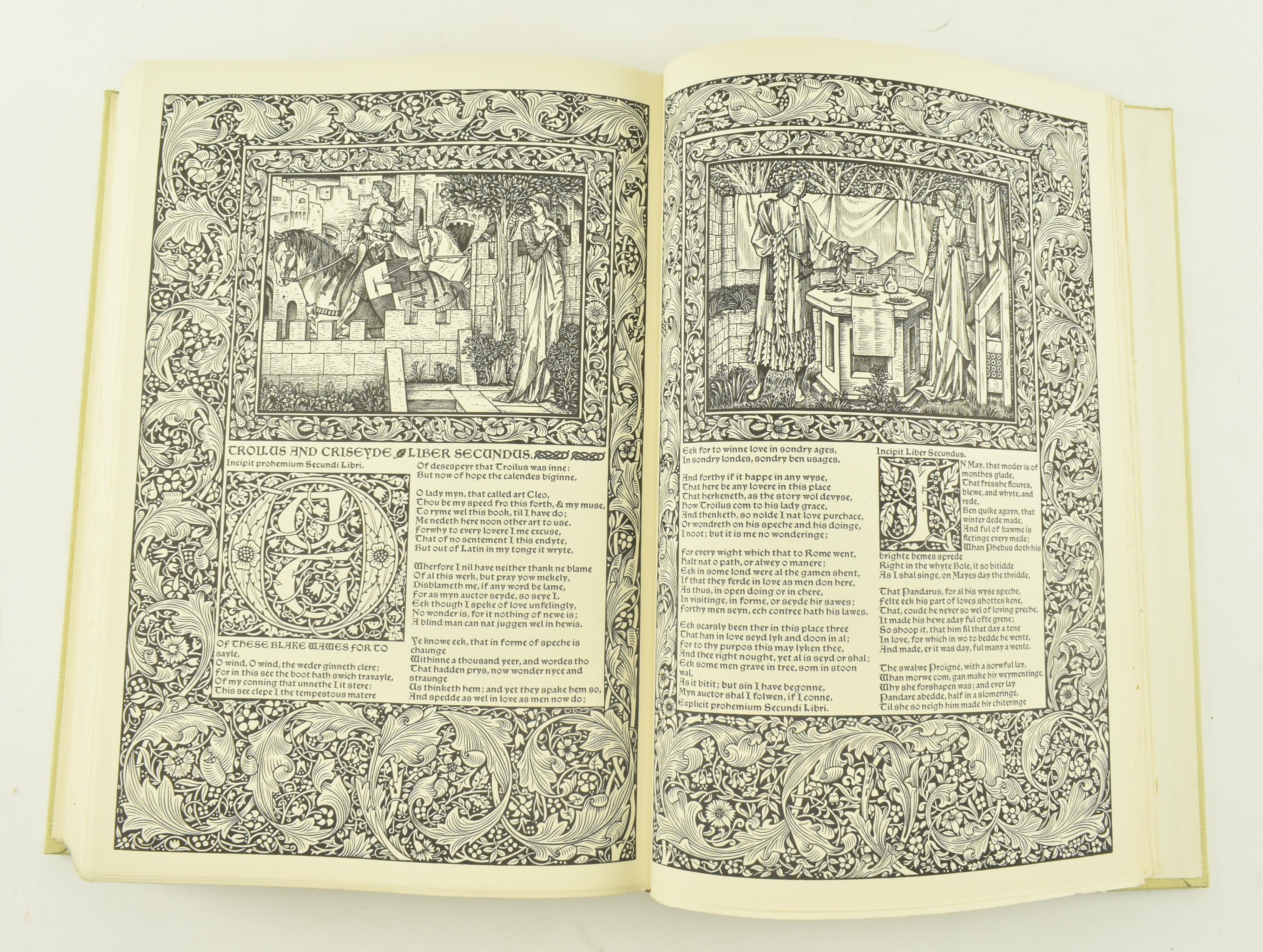 CHAUCER, GEOFFREY. FACSIMILE OF THE KELMSCOTT CHAUCER - Image 7 of 7
