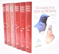 1992 - HANDBOOK OF THE BIRDS OF THE WORLD - VOLS 1, 2, 3, 4, 9 & 11