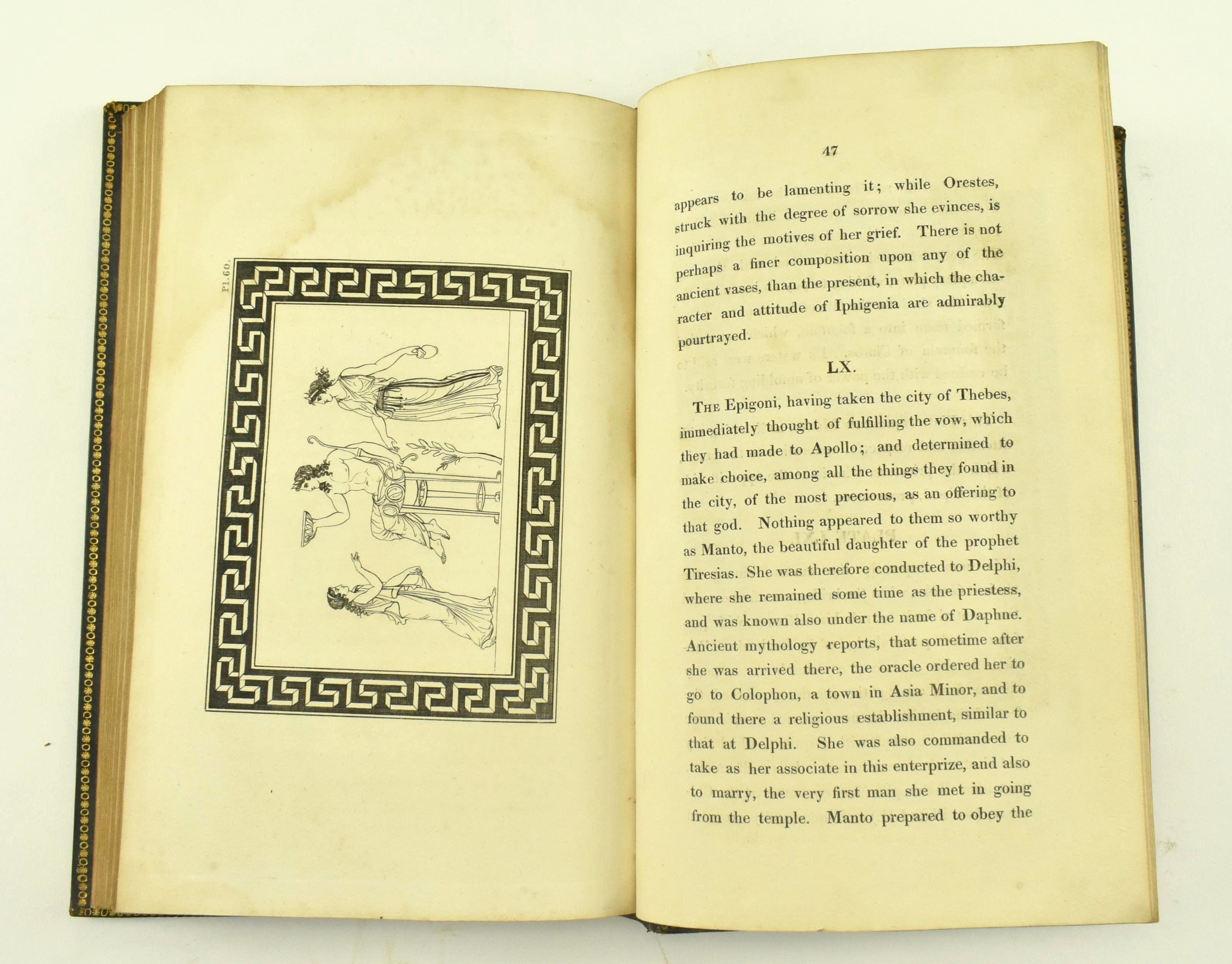 HAMILTON, SIR WILLIAM - OUTLINES OF GREEK & ROMAN VASES, 2nd ED - Image 6 of 6