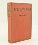 JAMES, M. R. 1922 THE FIVE JARS FIRST EDITION BOOK