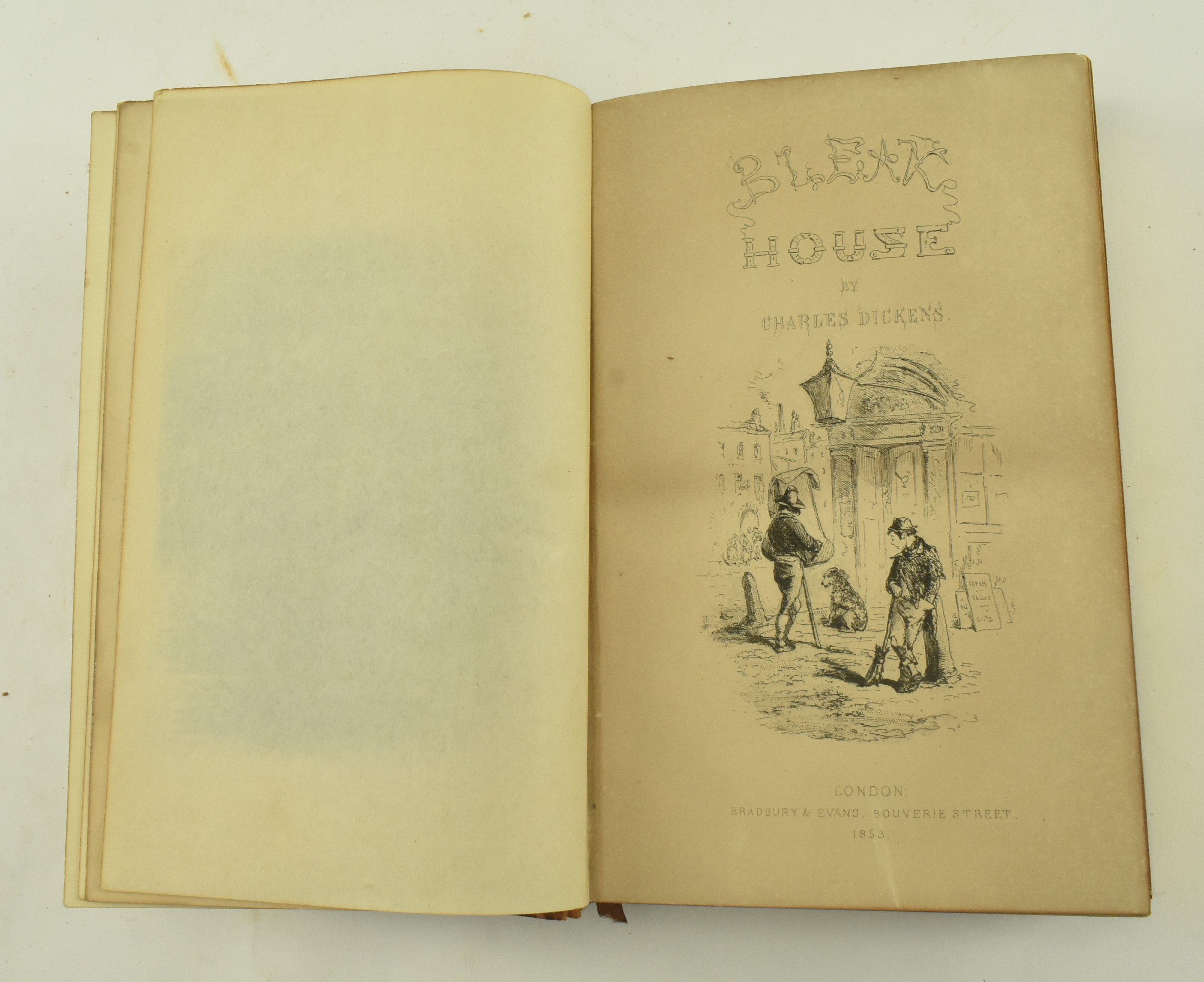 DICKENS, CHARLES. 1853 BLEAK HOUSE & 1857 LITTLE DORRIT - Image 7 of 11