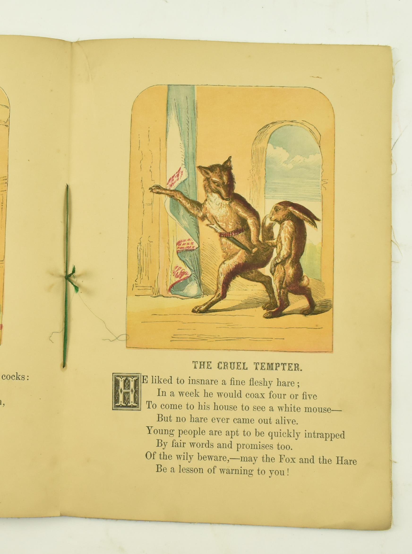 VICTORIAN CHAPBOOKS - TWO COPIES OF PUSSY'S TEA PARTY - Image 4 of 7