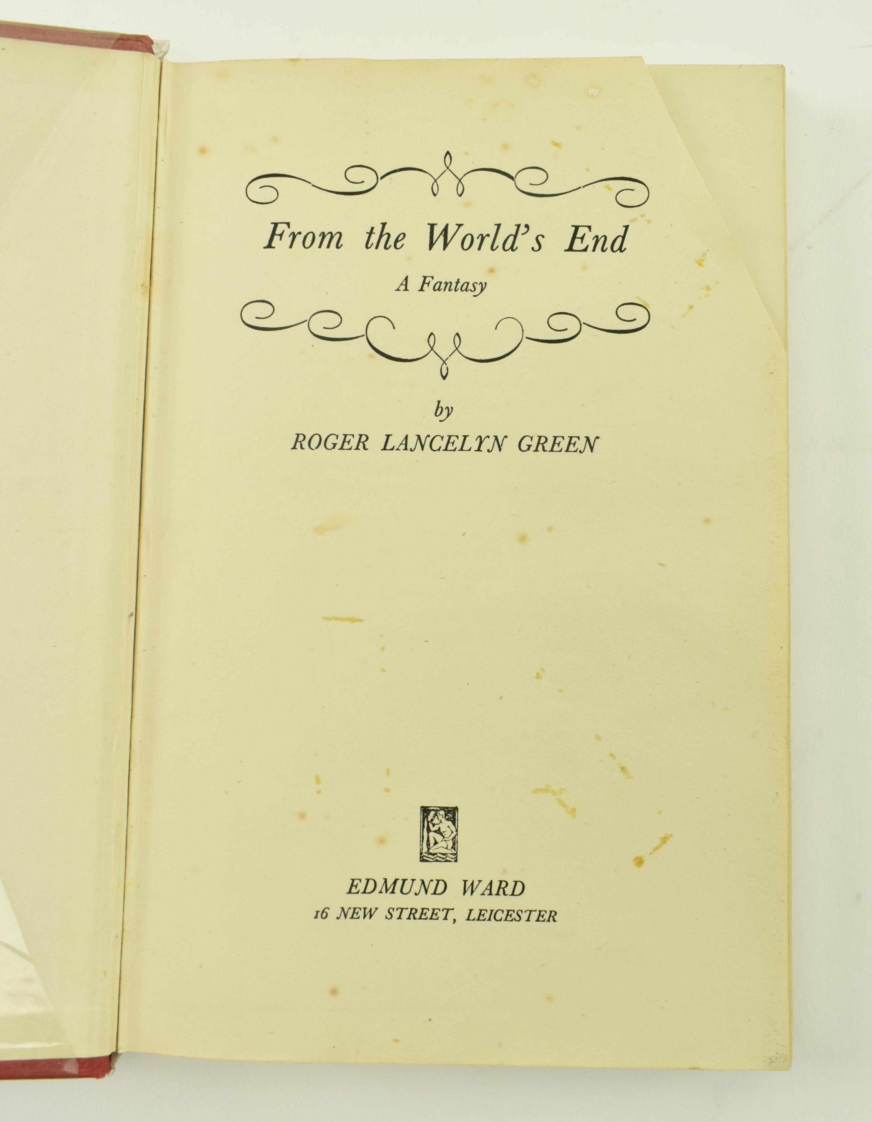 LANCELYN GREEN, ROGER - TWO MODERN FIRST EDITIONS IN DW - Image 3 of 8