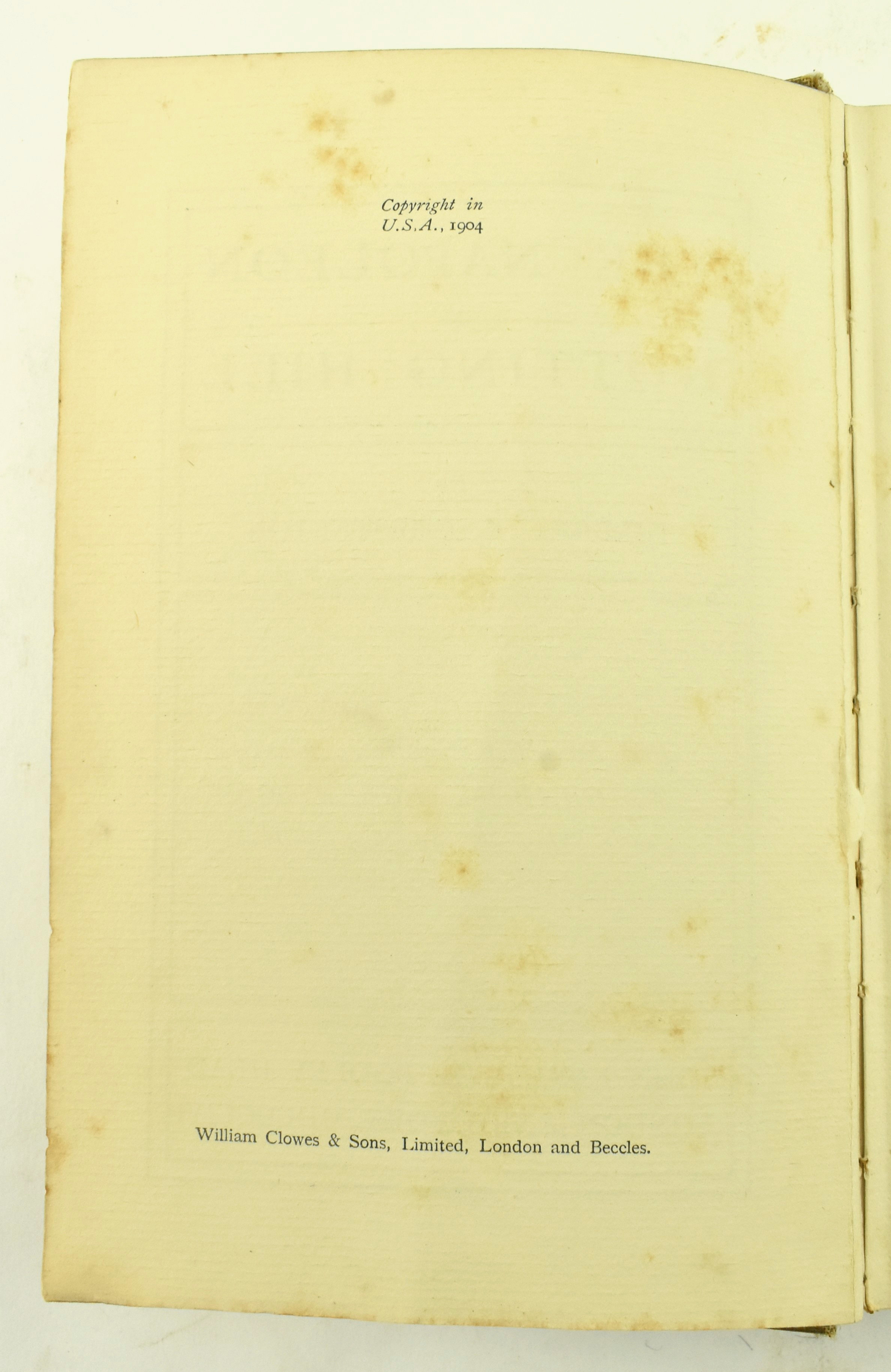 CHESTERTON, G. K. - THE NAPOLEON OF NOTTING HILL - FIRST EDITION - Image 3 of 8